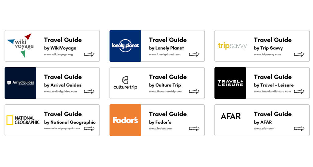 Publication Guides Preview of publication guide section in Norway Travel Research by Feral Travel